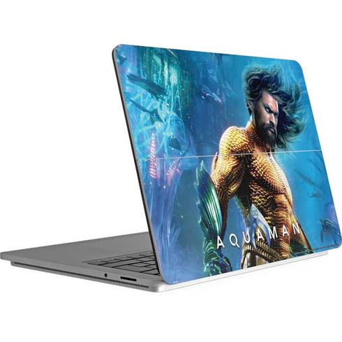 DC Comics Aquaman Movie Arthur Curry Poster Surface Laptop Studio Skin